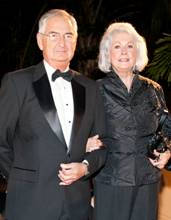 Board Director Bill Roy and Honorary Director Susan Kelley