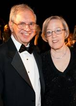 Board Director Donna Blaustein and Dr. Arnold Blaustein