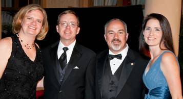 Mike and Christine Hudson, Representative Matt Hudson and Jennifer Guy