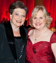 Board Director Gloria Martin and CEO Virginia Jacko