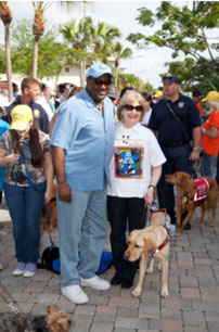 Commissioner Dennis Moss and CEO Virginia Jacko