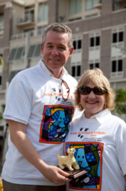 John Morales thanked by CEO Virginia Jacko for being the Master of Ceremonies