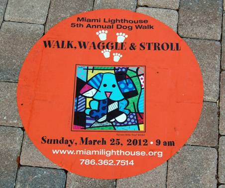 2012 Walk, Waggle & Stroll at the Fourth Annual Miami Lighthouse Dog Walk
