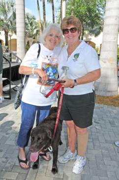 Carol Russo and Commissioner Sally Heyman