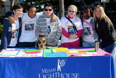 Miami Lighthouse for the Blind Transition instructors and students
