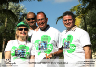 CEO Virginia Jacko, Chairman of the Board Agustin Arellano Jr. with Andy Elwell and Ramon Ariste of BizSolutions