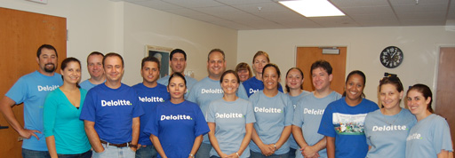 Deloitte Volunteers