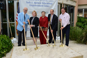 Board Director Owen Freed, CEO Virginia Jacko, Honorary Director Gloria Martin, Vice President, Finance/CFO OHL Arellano Construction Agustin Arellano, Jr., Board Director Bill Beckham