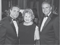 City of Miami Commissioner Frank Carollo, CEO Virginia Jacko and Miami-Dade County Commissioner Bruno Barreiro