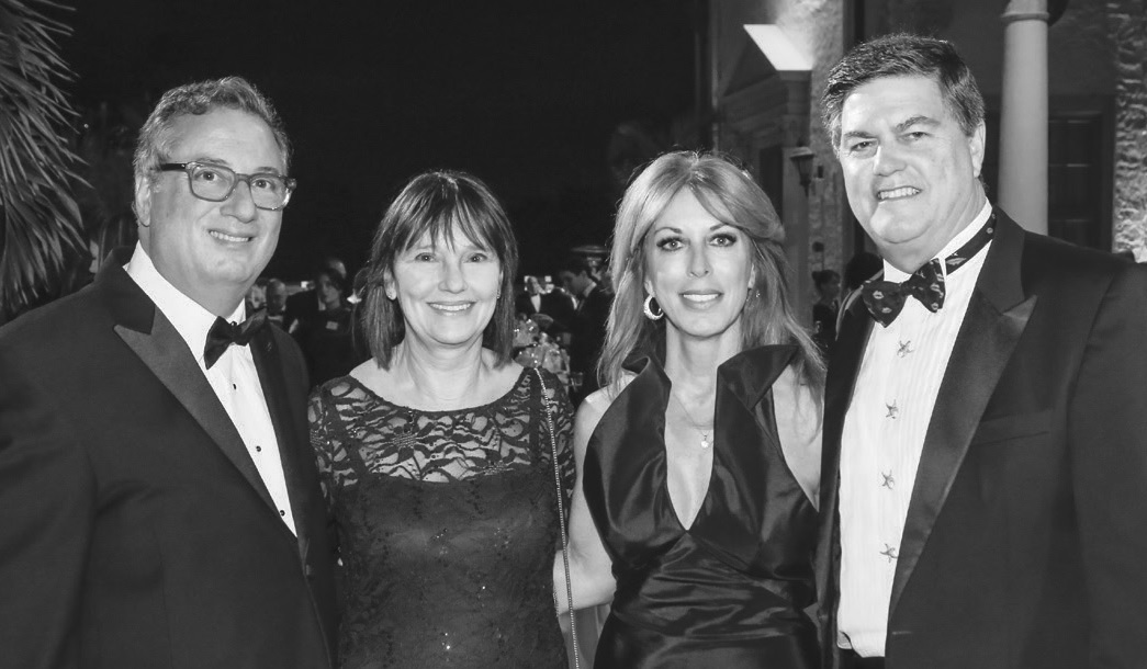 Board Chair Louis Nostro, Janet Nostro and Julia and Bill Beckham
