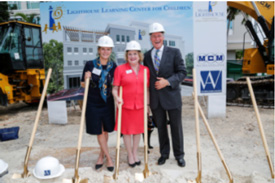 Board Director Jan Morrison, CEO Virginia Jacko and John Fumagalli, President Northern Trust