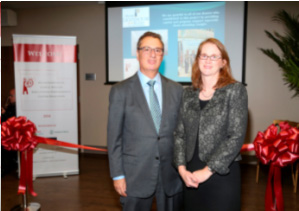 Sponsor Nostro Jones PA: Board Director Lou Nostro and Jennifer Jones.