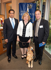 Alberto M. Carvalho, CEO Virginia Jacko, and R. Andrew Wiles