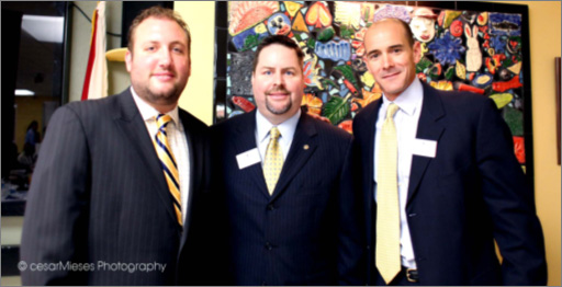 Cameron Sisser, Board Director Kent Benedict and Chairman of the Board Agustin Arellano, Jr.