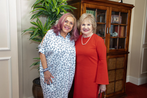 Norma Jean Abraham and President and CEO Virginia Jacko