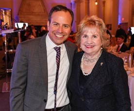 Jason Eckert, Executive Director Reader's Digest Partners for Sight Foundation with CEO Virginia Jacko