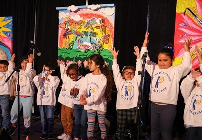Miami Lighthouse Academy Students perform 'Three Little Birds'