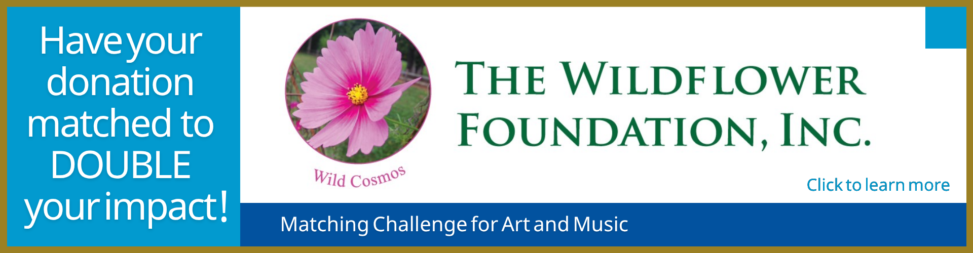 Wildflower Foundation Matching Challenge